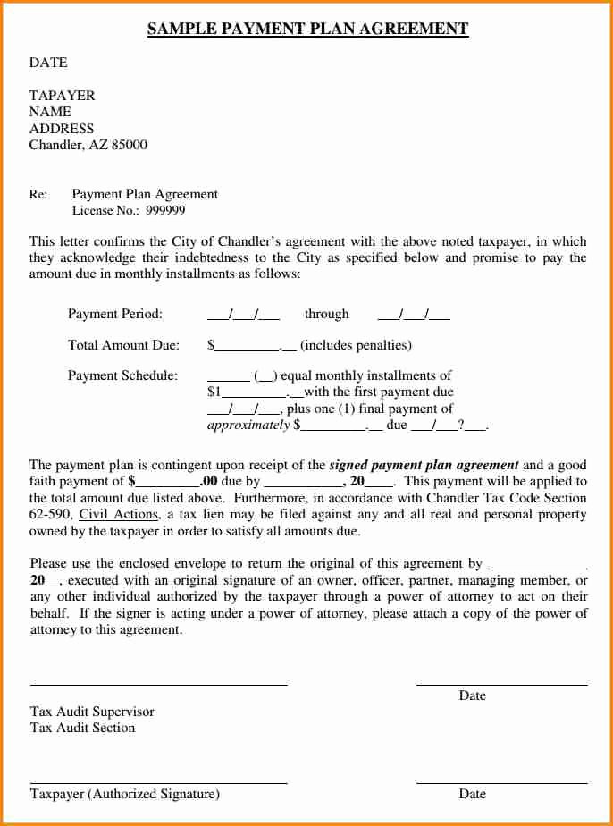 Simple Payment Agreement Template Best Of 5 Installment Payment Plan Agreement Template