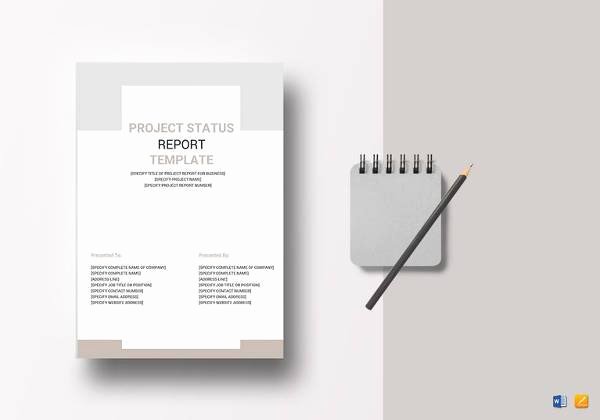 Simple Project Status Report Template Unique 14 Sample Project Status Reports – Pdf Word Pages