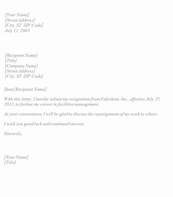 Simple Resignation Letter Templates Lovely 49 Best Images About Resignation Letters On Pinterest