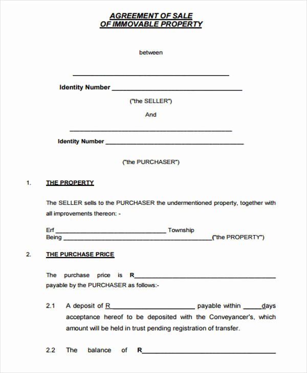 Simple Sales Agreement Template Best Of 20 Simple Sales Contract Samples &amp; Templates Pdf