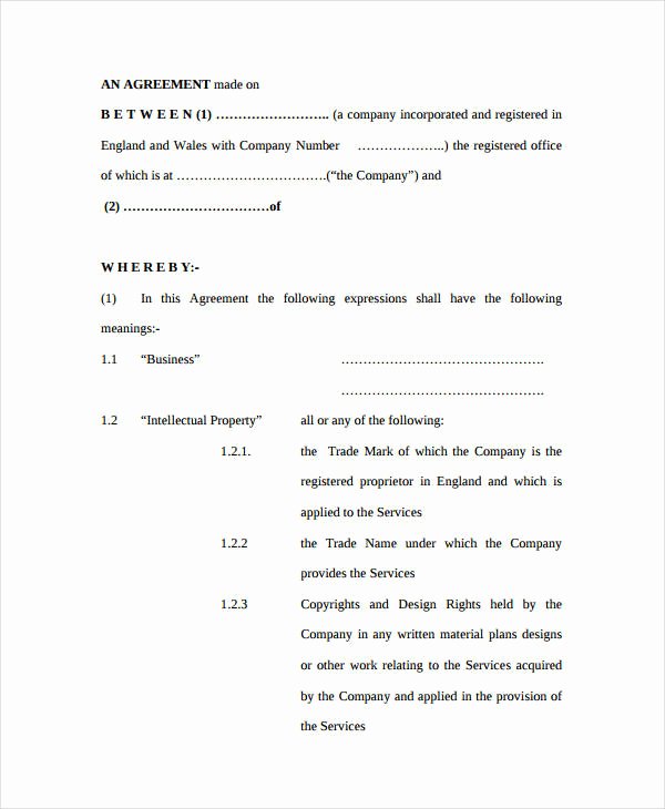 Simple Service Contract Template Awesome 21 Simple Service Agreements Word Pdf