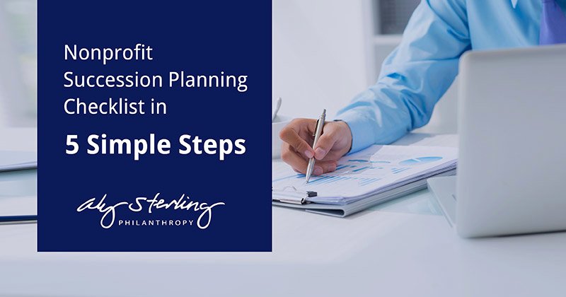 Simple Succession Plan Template Awesome Nonprofit Succession Planning Checklist In 5 Simple Steps