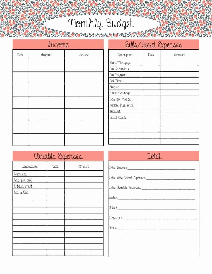 Simple Weekly Budget Template Fresh 10 Bud Templates that Will Help You Stop Stressing