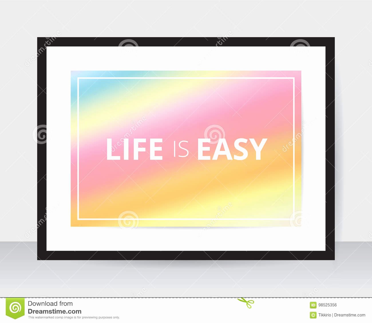Simple White Paper Template New Rainbow Poster Template Pink Blur Background White