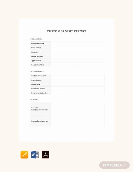 Site Visit Report Templates Beautiful 13 Sample Visit Reports Word Pdf Pages