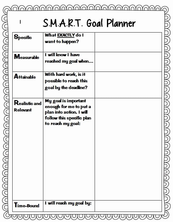 goal setting for students