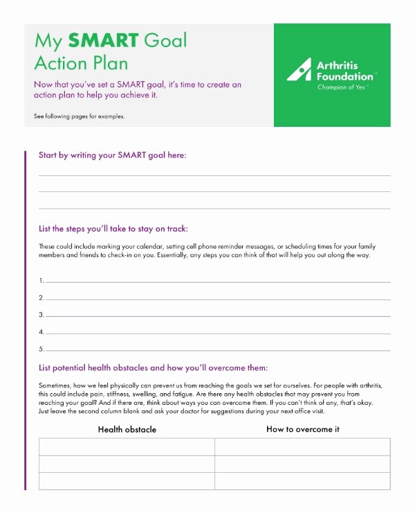Smart Action Plans Template Unique 11 Smart Action Plan Templates Pdf Word