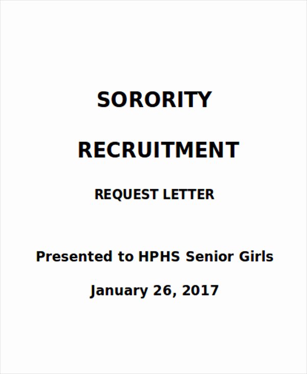 Sorority Recommendation Letter Template Luxury 7 Sample sorority Re Mendation Letters Pdf Doc
