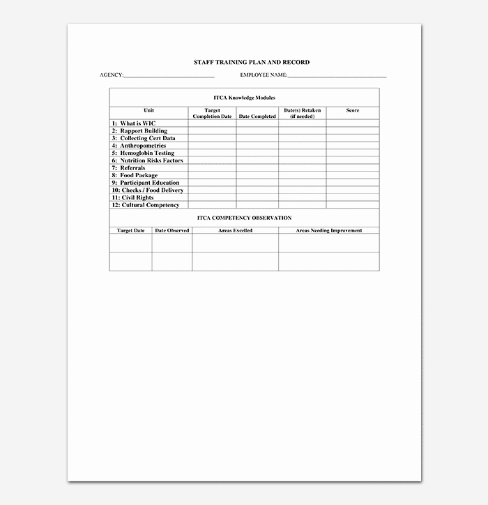 Staff Training Plan Template Lovely Training Plan Template 26 Free Plans &amp; Schedules