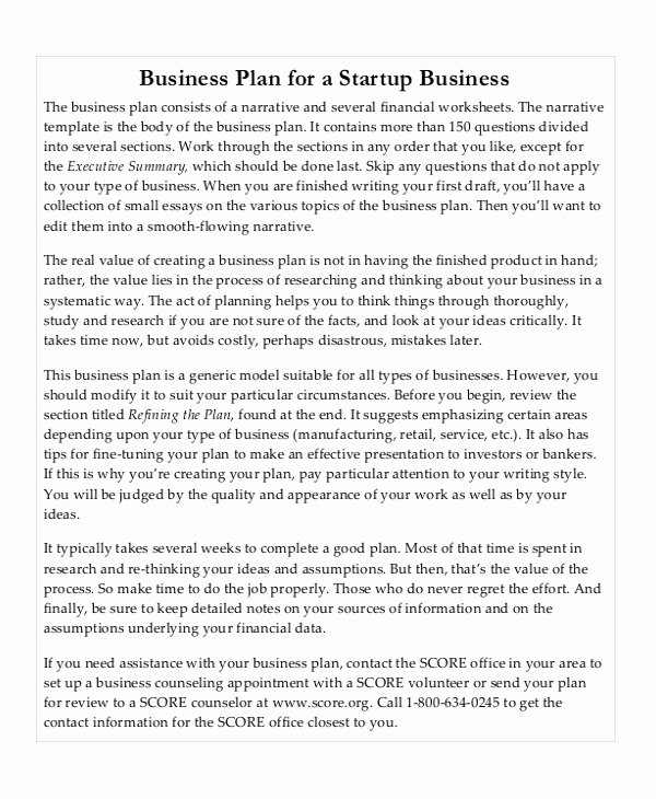 Startup Business Plan Template Inspirational Advertising Plan Template 9 Free Word Excel Pdf