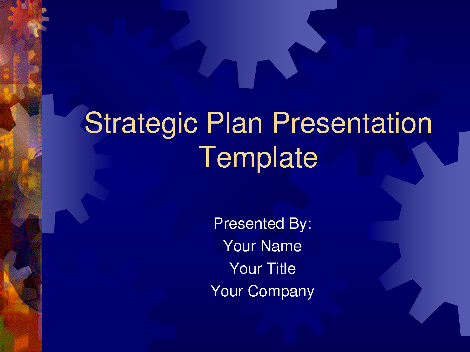 Strategic Action Plan Template New Strategic Plan Powerpoint Templates Business Plan