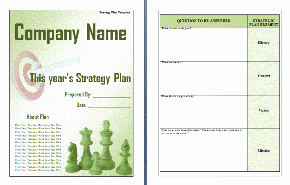 Strategic Plan Template Word Lovely 14 Strategic Plan Templates