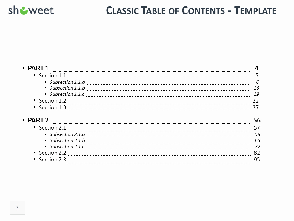 Table Of Contents Template Unique Table Of Content Templates for Powerpoint and Keynote