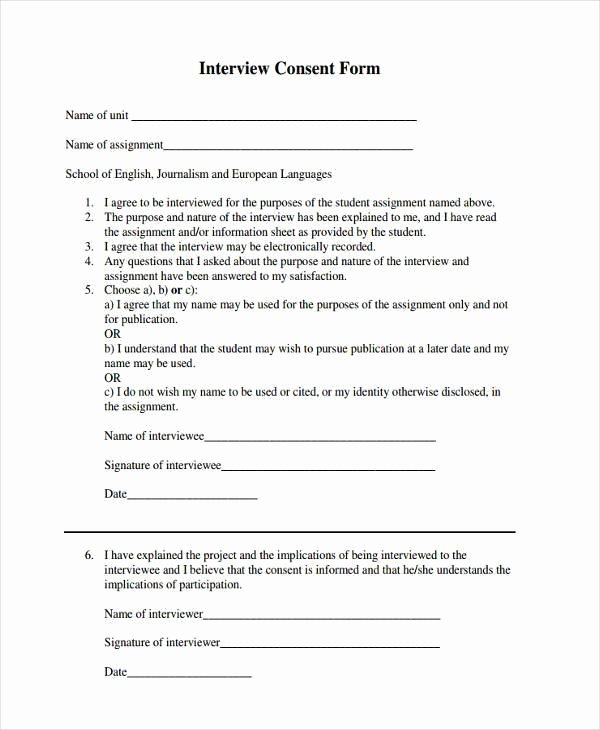 Tattoo Consent form Template Lovely Free 41 Consent form In Templates
