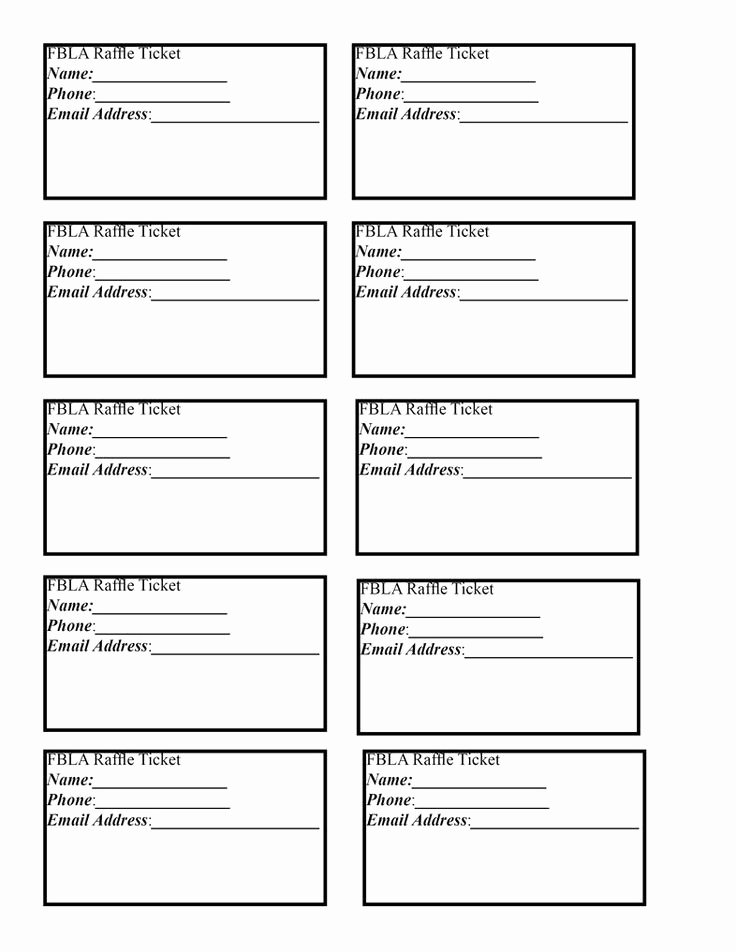 Template for Raffle Tickets New Best 25 Printable Raffle Tickets Ideas On Pinterest