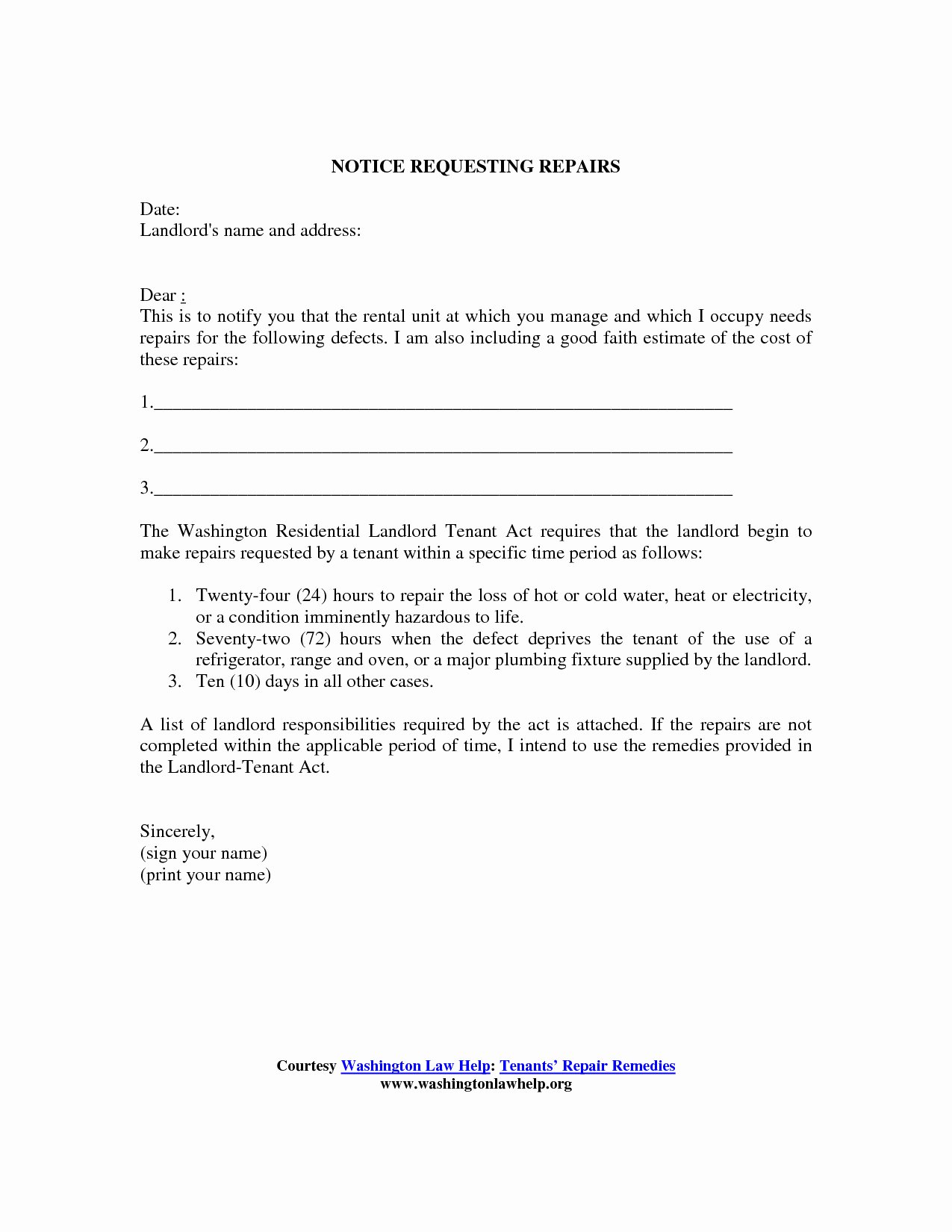 Tenant Maintenance Request form Template Beautiful Tenant Warning Letter Template Collection