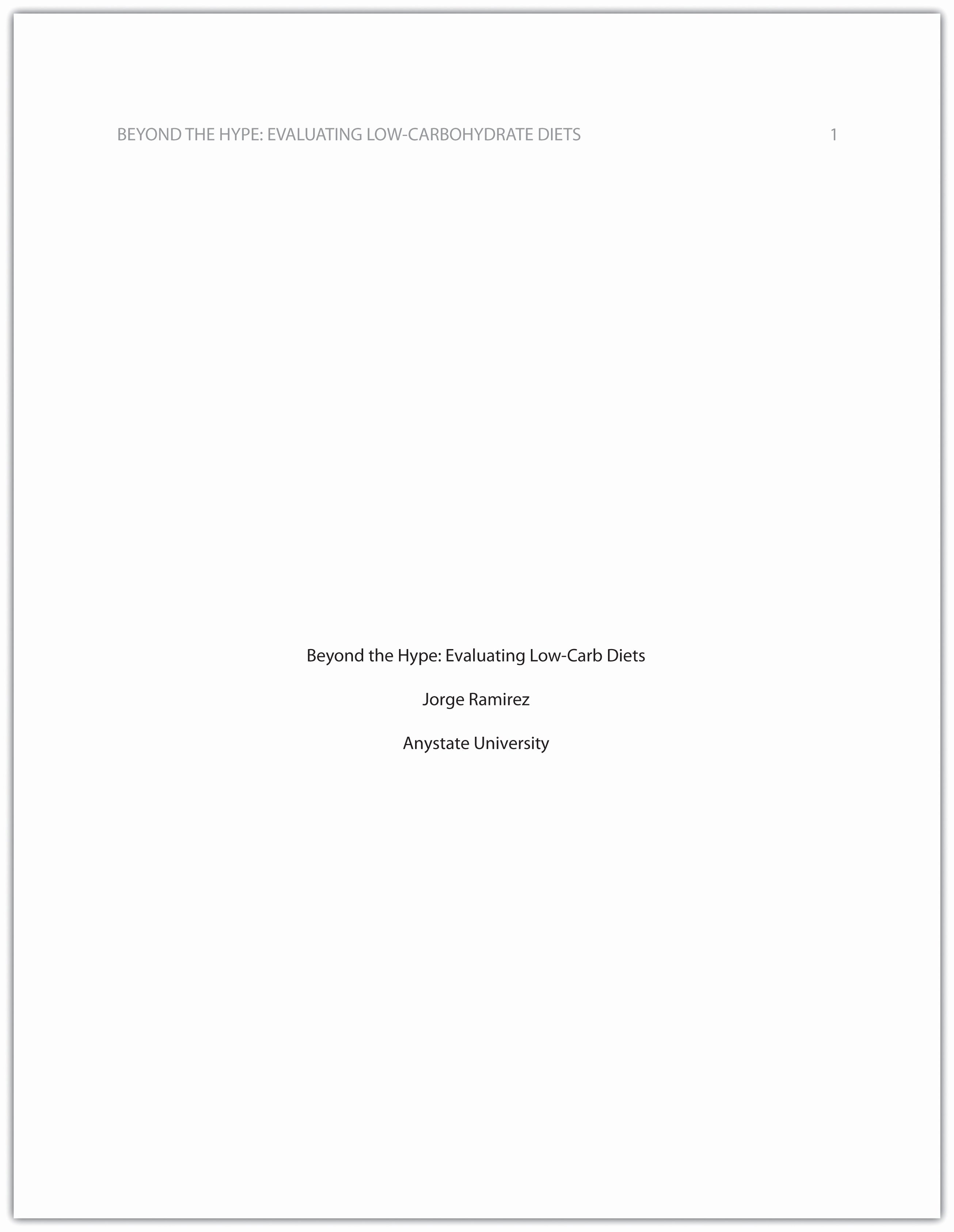 Title Page Mla Template Unique Apa and Mla Documentation and formatting