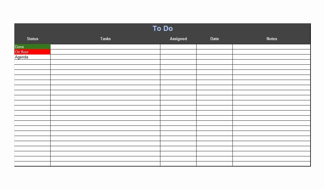 To Do List Templates Word Elegant 50 Printable to Do List &amp; Checklist Templates Excel Word