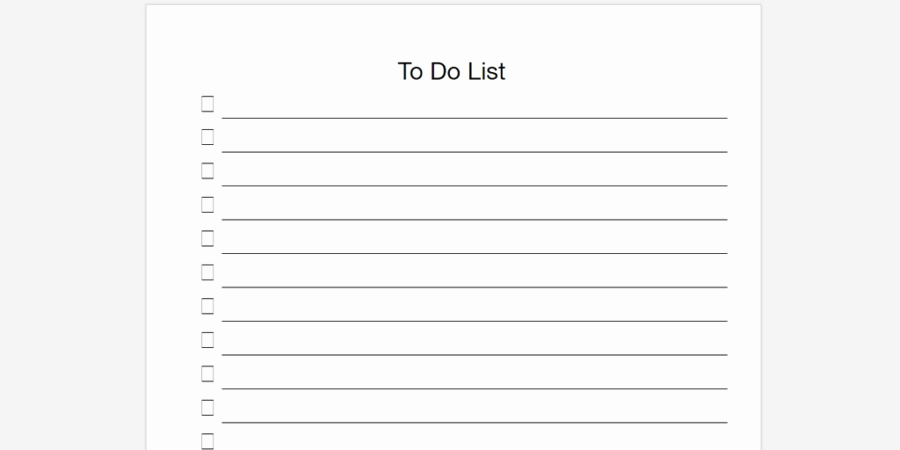 To Do List Templates Word Inspirational Every to Do List Template You’ll Ever Need Business 2