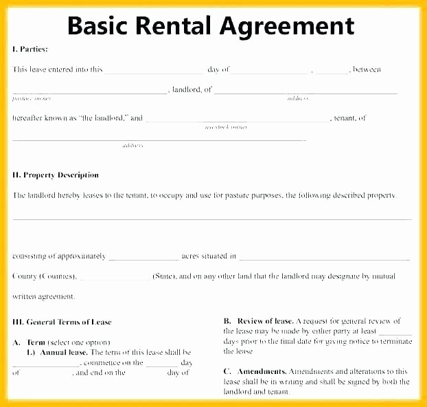 Trailer Lease Agreement Template Luxury Mobile Home Rental Contract – Managingup