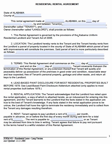 Trailer Lease Agreement Template New Rental Lease Agreement Template