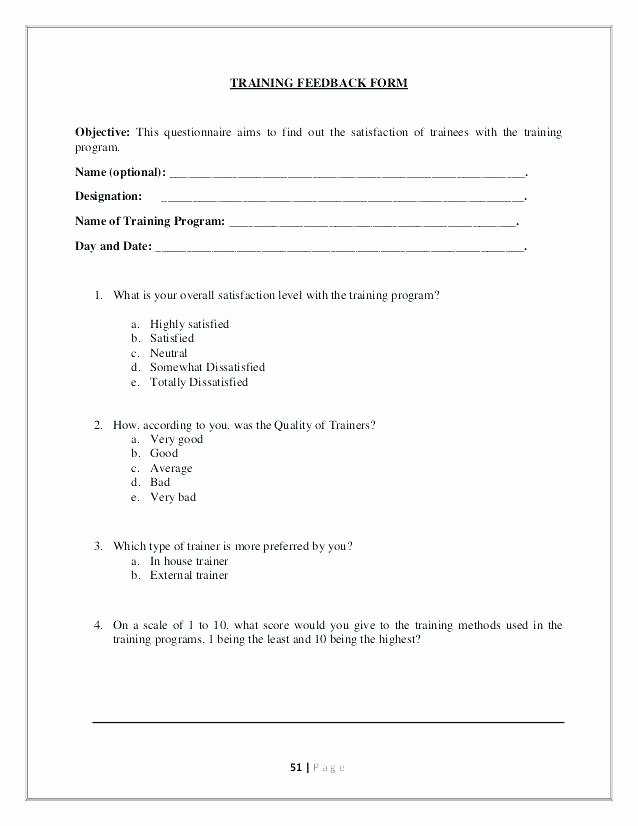 Training Evaluation forms Template New Post Training Survey Template – Tucsontheaterfo