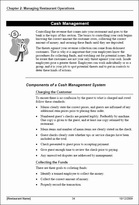 Training Manual Template Word Unique Training Manual Template