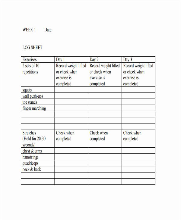 Training Sign Off Sheet Template New 12 Training Sheet Templates Free Sample Example format
