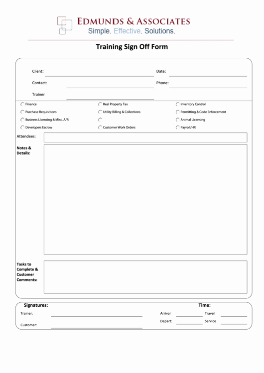 Training Sign Off Sheet Template Unique 10 Sign F Sheets Free to In Pdf