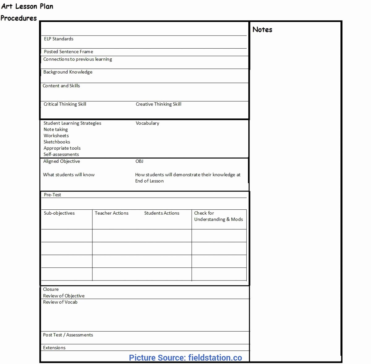Unit Lesson Plans Template Luxury Excellent Weekly Lesson Plan Templates for Elementary