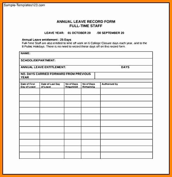 Vacation Request form Template Lovely Employee Time Off Request From Template Excel Template