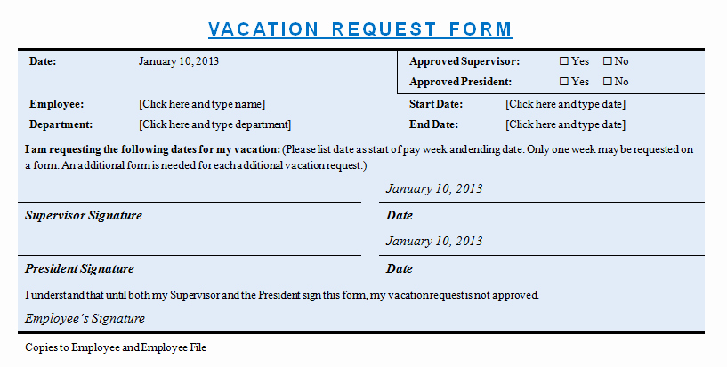 Vacation Request form Template Unique Vacation Request Template Microsoft Word Templates
