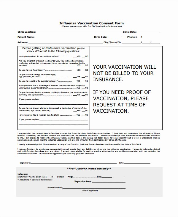 Vaccine Consent form Template Fresh Index Of Cdn 29 2004 481