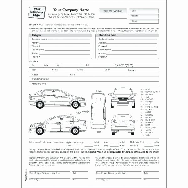 Vehicle Inspection Checklist Template New Car Checklist Template – Cyberrailnet