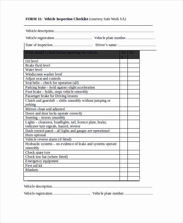 Vehicle Inspection Checklist Template Unique Roof Inspection form &amp; View Approval How to Perform