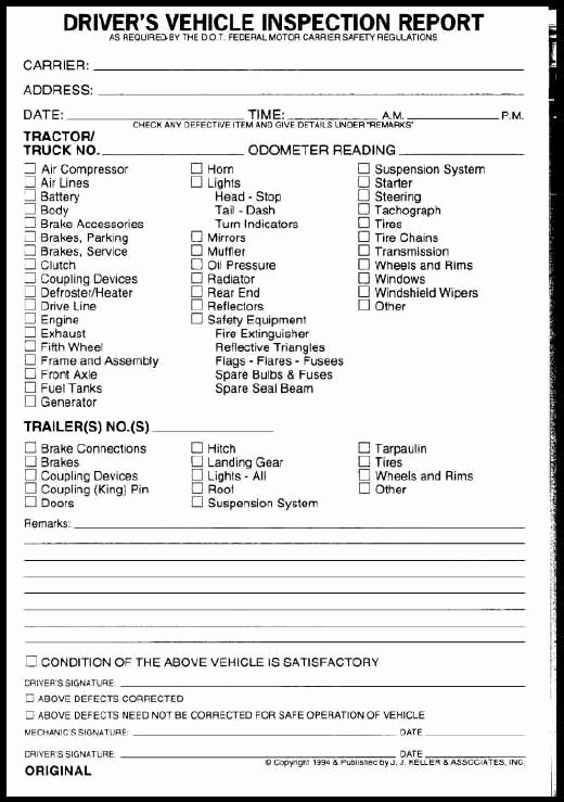 Vehicle Inspection Sheet Template Inspirational Niosh Face Program Kentucky Case Report 10ky006
