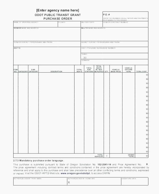 Vehicle Purchase order Template Fresh Best 47 Nerdy Free Printable order forms