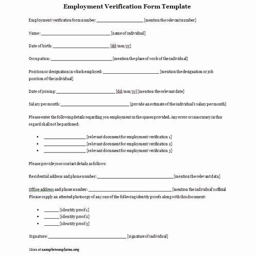 Verification Of Employment form Template Lovely Employment Verification form In New Delhi Janakpuri by