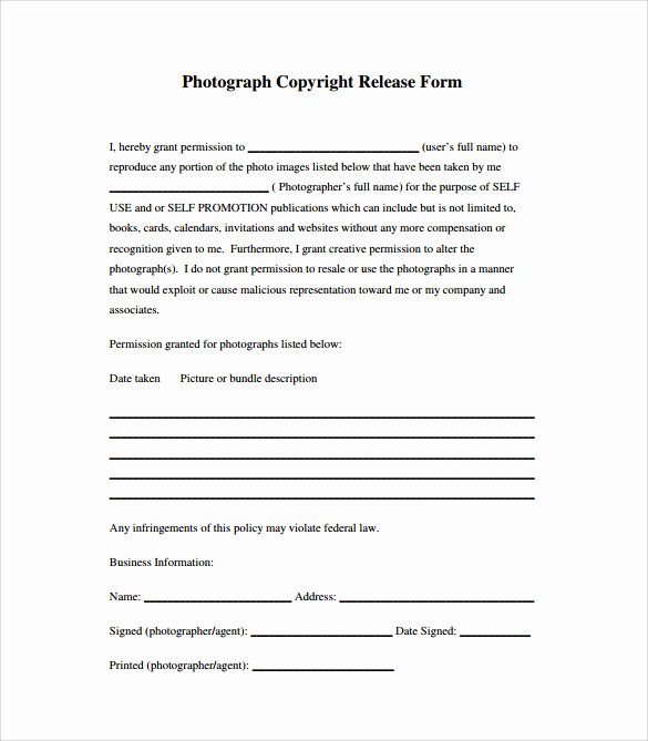 Video Release form Template New Image Release form 17 Download Free Documents In Pdf