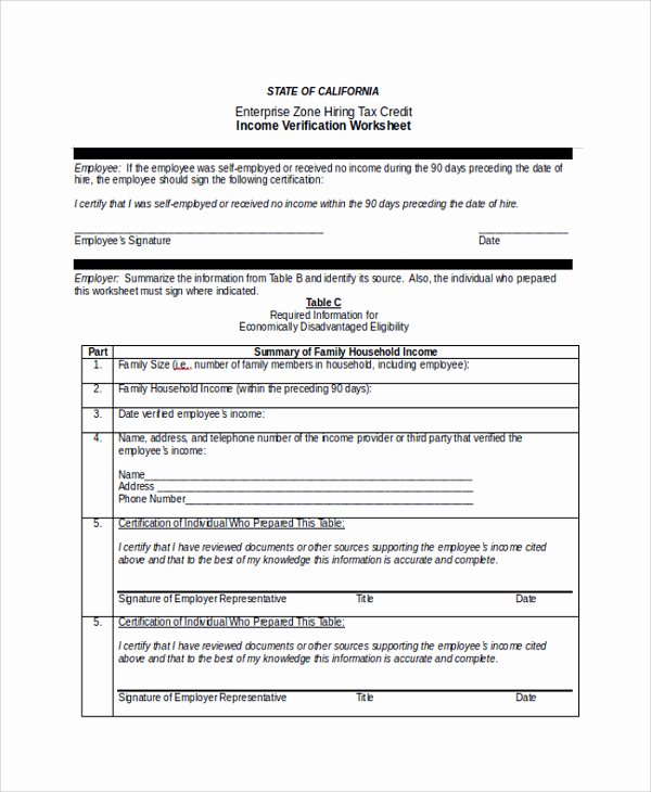 Wage Verification form Template New 20 Of Mississippi Wage Verification form Template