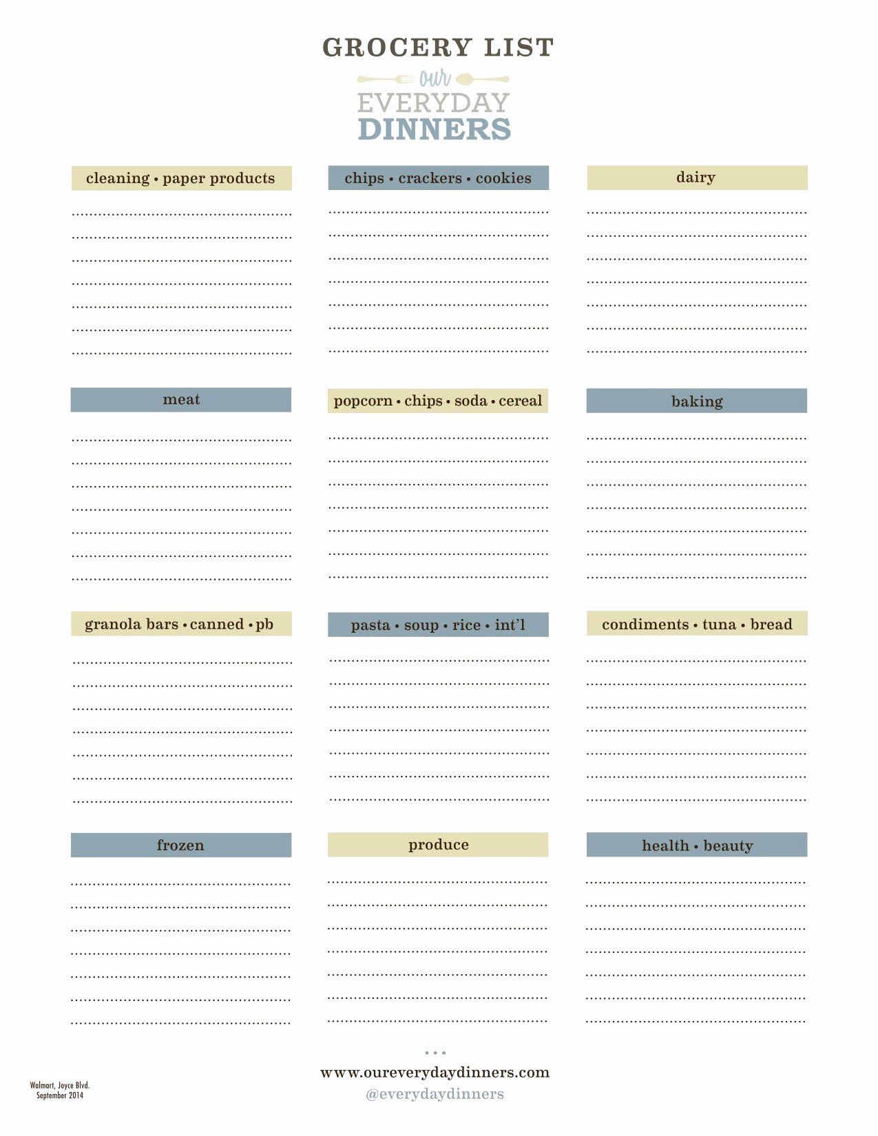Walmart Grocery List Template Elegant Grocery Templates Free Image – Grocery Web Shop