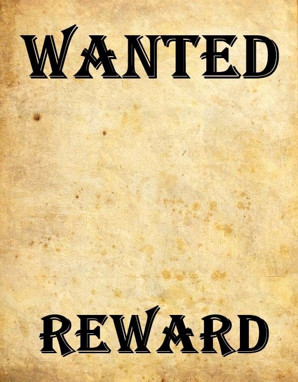 Wanted Poster Template Free New 9 Wanted Poster Templates Word Excel Pdf formats