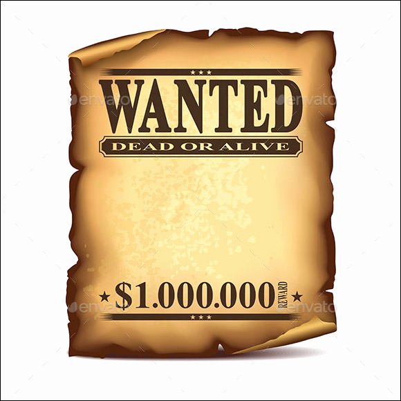 Wanted Poster Template Pdf Fresh Wanted Poster Template 20 Download Documents In Psd