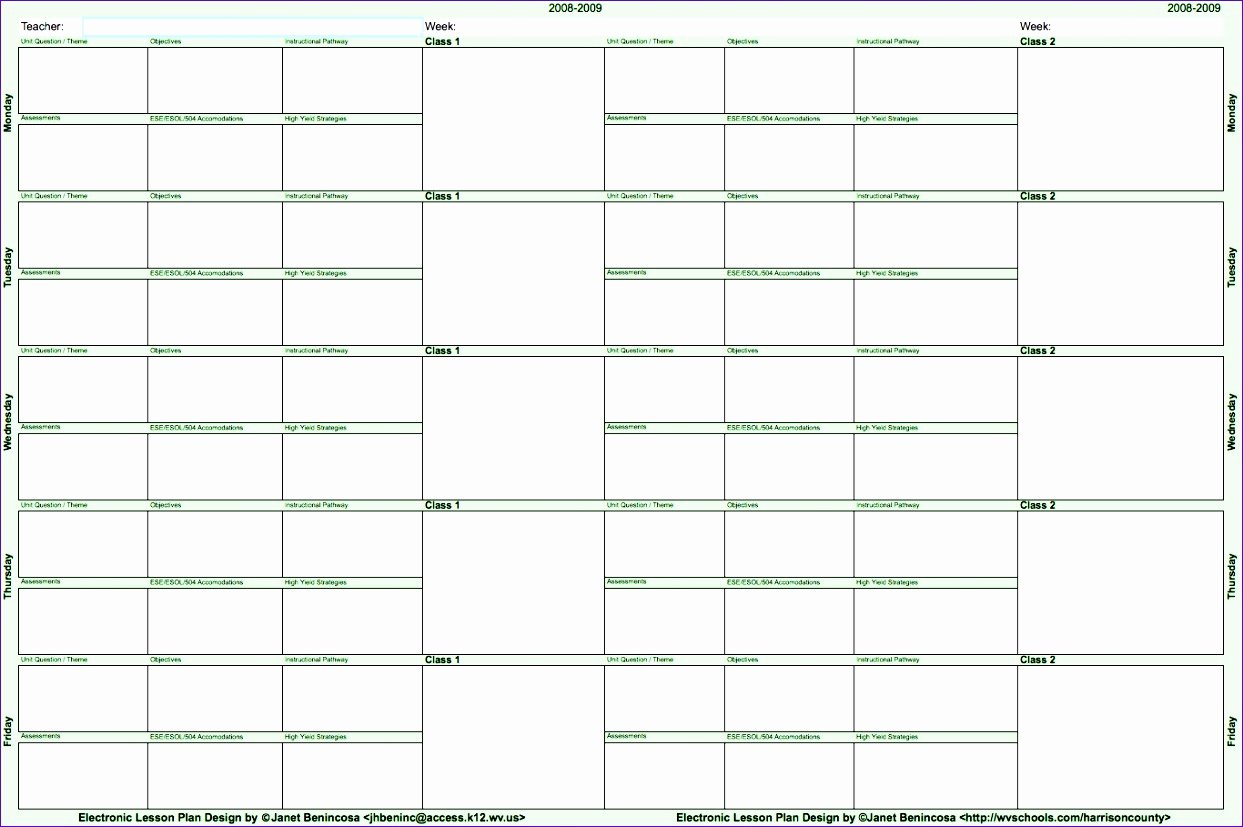 Weekly Lesson Plan Template Doc Lovely 12 Excel Weekly Template Exceltemplates Exceltemplates