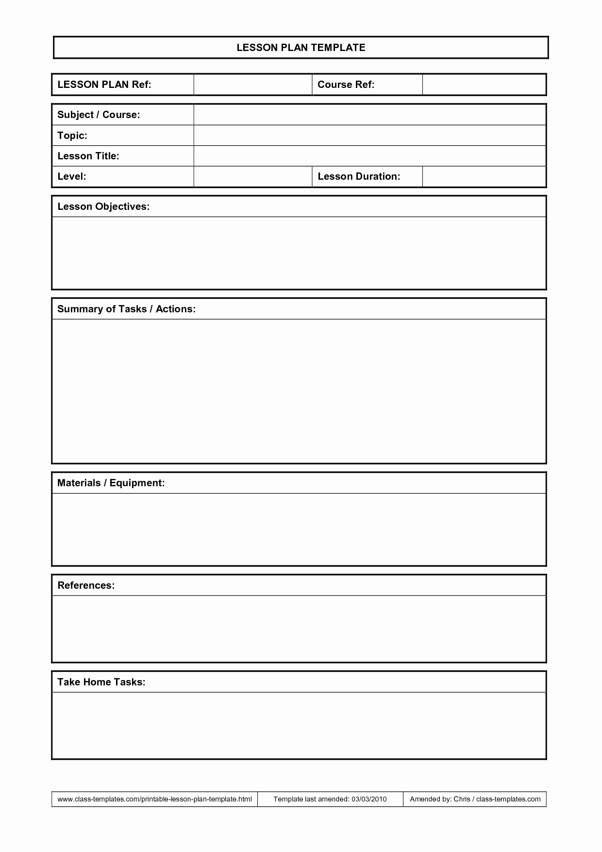 Weekly Lesson Plan Templates Elementary Beautiful Lesson Plan Template … Teaching Ideas