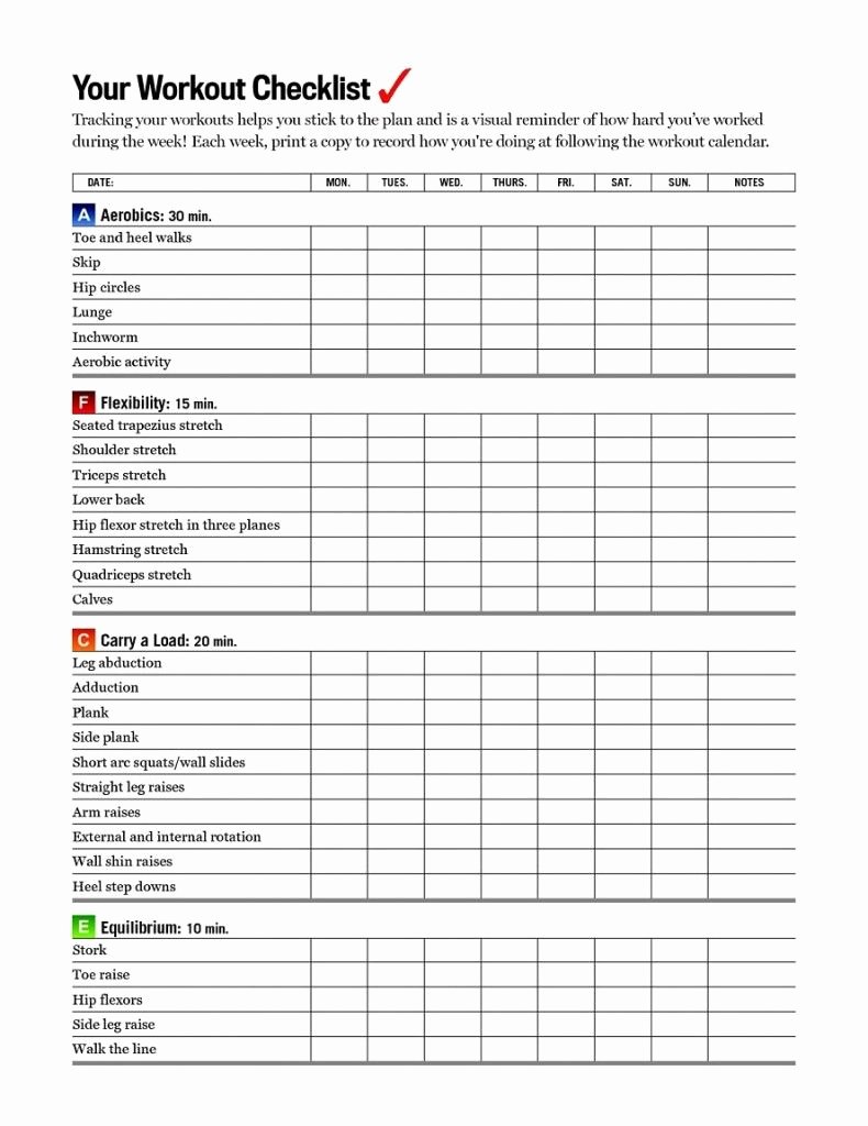 Weekly Workout Schedule Template Best Of Printable Workout Calendar Kiddo Shelter
