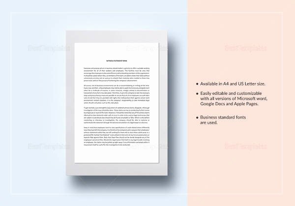 Witness Statement Template Word Inspirational Free 12 Sample Witness Statement Templates In Pdf