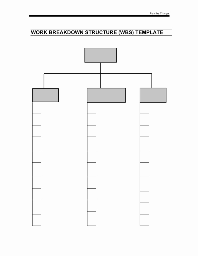 Work Breakdown Structure Template Word Beautiful Work Breakdown Structure Template Free