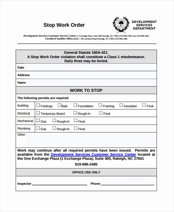 Work order Template Pdf Best Of 36 Work order Template Free Download Word Excel