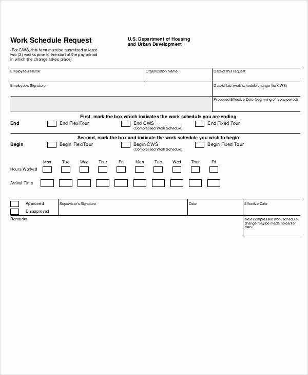 Work Request form Template New Sample Work Request form 9 Examples In Word Pdf